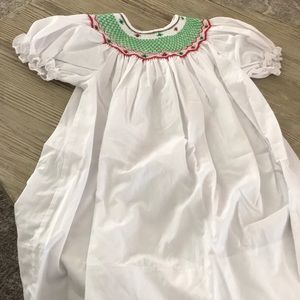 Rosalina Christmas Smocked Dress